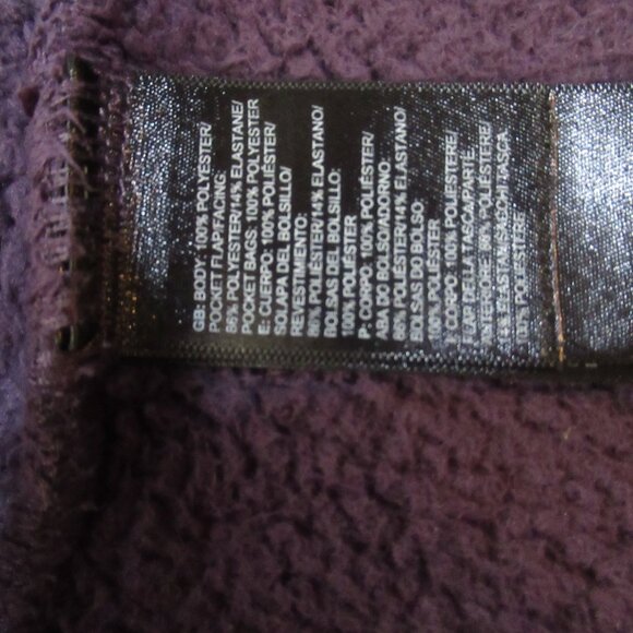 The North Face Purple Sherpa Half-Zip Hoodie Pullover | Size Small - Picture 12 of 15